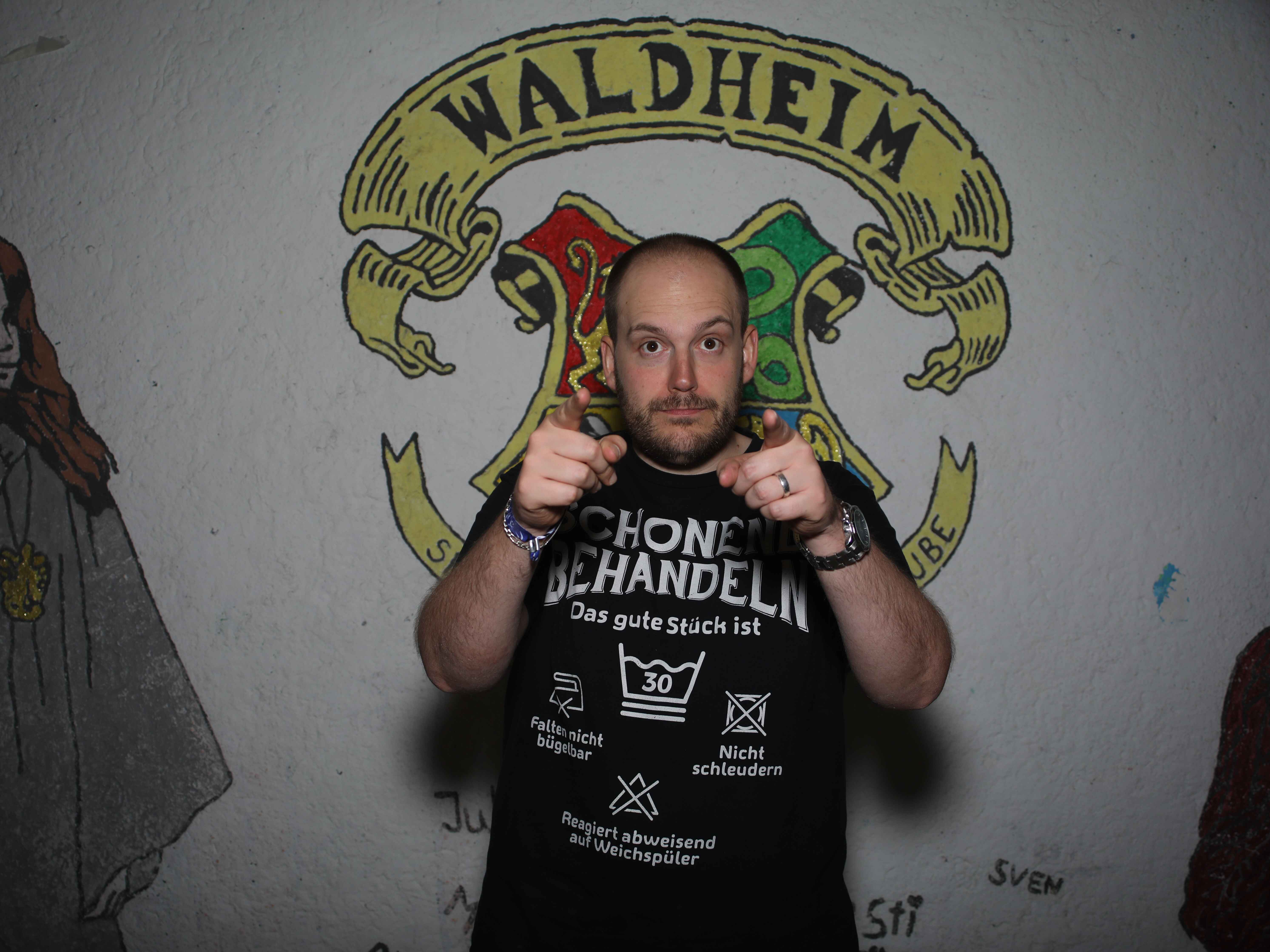 Foto von einem Partygast beim Waldheim Böblingen